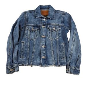 Lucky Brand Denim Tomboy Trucker Jacket